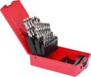 HSS-G Spiralbohrer-Satz, Kunststoffkassette, 25-tlg 1-13mm