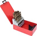 HSS-G Co 5 Spiralbohrer-Satz, Stahlblechkassette, 25-tlg, 1-13mm