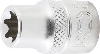 Steckschlüssel-Einsatz E-Profil | Antrieb Innenvierkant 10 mm (3/8") | SW E11