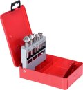 HSS Co 5 Kegel-Entgratsenker-Satz, Stahlblechkassette 6-tlg