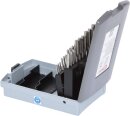 HSS Handgewindebohrer-Satz M, Kunststoffkassette 21-tlgM3-M12