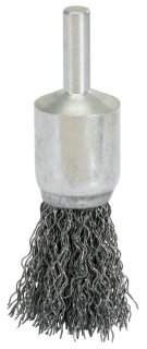 Stahldraht Pinselbürste 0,3mm, Ø 25mm
