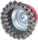 Stahldrahttopfb&uuml;rste 0,5mm, &Oslash; 90mm