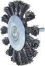 Stahldrahtrundb&uuml;rste 0,5mm, &Oslash; 75mm