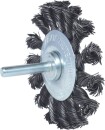 Stahldrahtrundb&uuml;rste 0,5mm, &Oslash; 75mm
