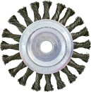 Stahldrahtrundb&uuml;rste 0,5mm, &Oslash; 125mm