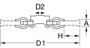 Rostfreie Stahldrahtrundb&uuml;rste 0,5mm, &Oslash; 115mm