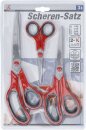 Scheren-Satz | rostfrei | 3-tlg.
