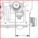 Pumpe-D&uuml;se Einstelllehre, 4 Zylinder
