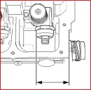 Pumpe-D&uuml;se Einstelllehre, 3 Zylinder