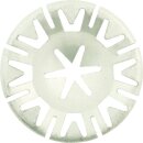 Schnellverschluss, Metall f&uuml;r Audi/VW,50er Pack