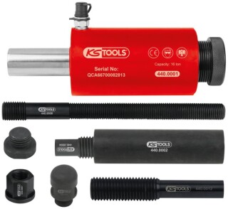 Druck- und Zug-Hydraulikzylinder-Satz, 16t, 10-tlg