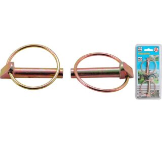 Klappsplinte | Bolzen-Ø 9,5 mm | 2-tlg.