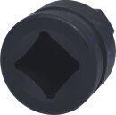 1" Kraft-Bit-Stecknuss Innensechskant, kurz, 27 mm