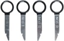 Radio-/Navigationsgerät Entriegelungswerkzeug, 4-tlg