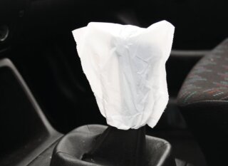 Einweg-Schalthebelschoner, weiß, 500 Stück