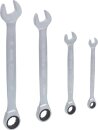 GEARplus Ratschenringmaulschl&uuml;ssel-Satz, 4-tlg 10-19mm