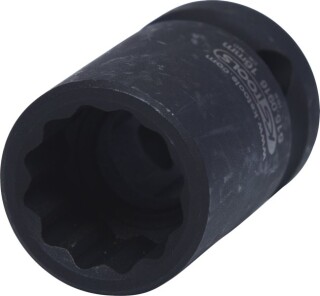 1/2" 12-kant-Kraft-Stecknuss, kurz, 16mm