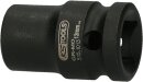 1/2" Sechskant-Kraft-Stecknuss, kurz, 13mm