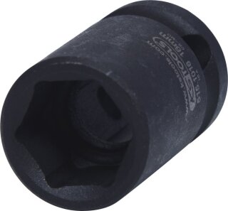 1/2" Sechskant-Kraft-Stecknuss, kurz, 16mm