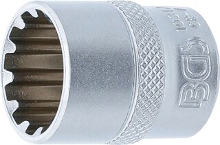 Steckschlüssel-Einsatz Gear Lock | Antrieb Innenvierkant 10 mm (3/8") | SW 17 mm