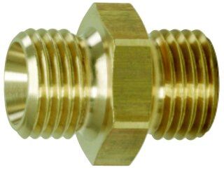 Messing-Reduziernippel, G3/8"AG