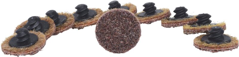 Schleifpad Mit Klettverschluss 215mm - 6-Loch Für Exzenterschleifer & Trockenbau