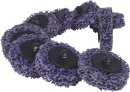 Ersatz-Schleifpads, &Oslash;50mm, Strip Rad lila, 10er Pack