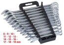 Ringmaulschl&uuml;ssel-Satz, abgewinkelt, 12-tlg 8-19mm