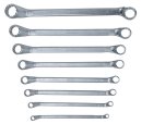 Doppel-Ringschlüssel-Satz, gekröpft, 8-tlg 6-22mm