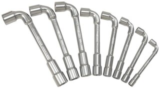 ULTIMATEplus Doppel-Steckschlüssel-Satz, gekröpft, 11-tlg