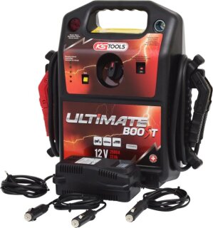 12 V Batterie-Booster, mobiles Starthilfegerät 850 A
