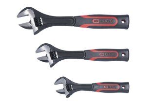 Rollgabelschlüssel-Satz 2-Komponentengriff, 3-tlg