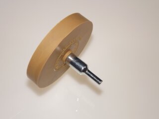 Premium Klebereste-Entferner, Folien- und PlakettenRadierer (mit Aufspanndorn)