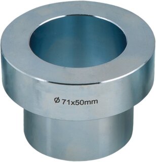 Druckstück ohne Absatz, Ø 71 x 50 mm