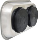 Edelstahl Magnet-Teller, 140x240mm