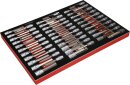 1/2 Bit-Stecknuss-Satz in Schaumstoffeinlage, 64-tlg