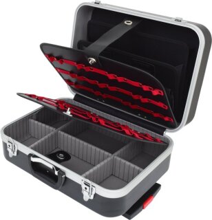 ABS Hartschalenkoffer mit Teleskop-Trolly