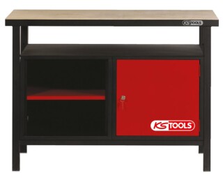 Werkbank mit 1 Tür, H840xB1200xT600mm