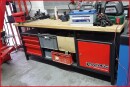XXL-Werkbank mit 3 Schubladen und 1 T&uuml;r
