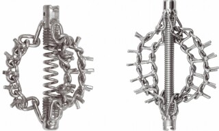Kettenschleuderkopf mit Spike-Kette, 4 Ketten Ø30mm,16mm