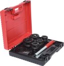 Gewinde-Schneidkluppen-Satz 3/8"-1.1/4", 8-tlg