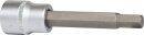 3/4" Bit-Stecknuss Innensechskant, lang, 14 mm