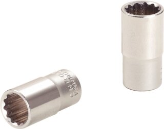 1/4" 12-kant-Stecknuss, 1/4