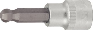 3/8" Bit-Stecknuss Innensechskant mit Kugelkopf, 5,5 mm