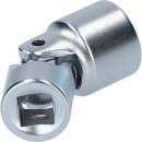 1/4" Sechskant-Stecknuss mit Gelenk, 9 mm