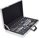1/4"+1/2" CHROMEplus Steckschl&uuml;ssel-Satz, 102-tlg