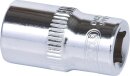 1/4" CHROMEplus Sechskant-Stecknuss, 10mm