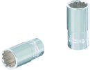 1/4" CHROMEplus 12-kant-Stecknuss, 12mm