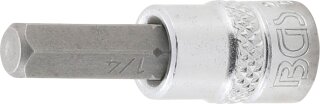 Bit-Einsatz | Antrieb Innenvierkant 6,3 mm (1/4") | Innensechskant 1/4"